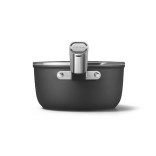 SMEG prikaistuvis su dangčiu, juodos spalvos Ø 20 cm, 3,1 l | 3