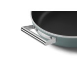 SMEG troškintuvas su dangčiu, smaragdo spalvos Ø 24 cm, 4,3 l | 4