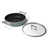 SMEG troškintuvas su dangčiu, smaragdo spalvos Ø 24 cm, 4,3 l | 2