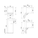 SMEG šaldytuvas Vyriai kairėje | 5