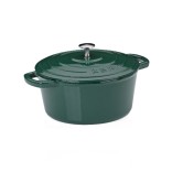 KELA ketaus emaliuotas troškintuvas su dangčiu "Calido" Ø 24 cm, 3,8 l | 1