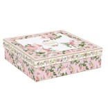 EASY LIFE porcelianinių espresso puodelių ir lėkštučių rinkinys "Chant des Roses" 6 vnt., 100 ml | 4