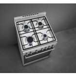 SMEG dujinė viryklė su elektrine orkaite CX60GMX | 5