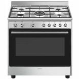 SMEG dujinė viryklė su elektrine orkaite CX90GM | 1