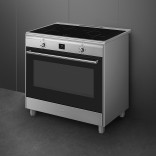 SMEG indukcinė viryklė su elektrine orkaite CG90CIXT | 2