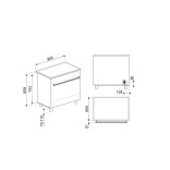 SMEG indukcinė viryklė su elektrine orkaite C9IMN2 | 7