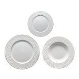 BRANDANI porcelianinių lėkščių rinkinys "Burlesque" 18 vnt. | 1