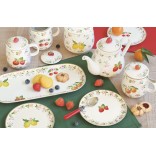 EASY LIFE porcelianinių lėkščių rinkinys "Fancy Fruit" 2 vnt., Ø 16 cm | 2