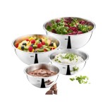 GEFU nerūdijančio plieno dubenėlių rinkinys "Cavaro", 4 vnt.  | 1