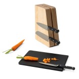 CONTINENTA magnetinio laikiklio peiliams ir lentelės rinkinys  | 2