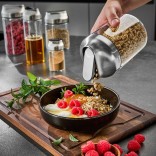 GEFU stiklinis indas biriems maisto produktams "Kippo" 10,5 cm | 3