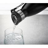 GEFU gertuvė su dviguba sienele ''Olimpio'', juoda 750 ml | 2