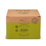 CARL OSCAR dėžutė priešpiečiams 300 ml +150 ml, "Lime" | 4