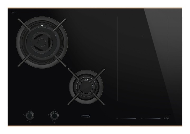 SMEG dujinė - indukcinė kaitlentė PM6743R  | 1