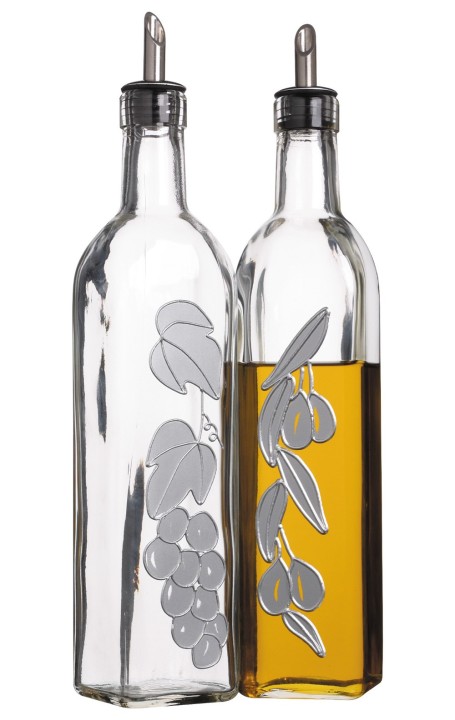 LifetimeBRANDS aliejaus ir acto dozatorių rinkinys, 2 vnt., 500 ml  | 1