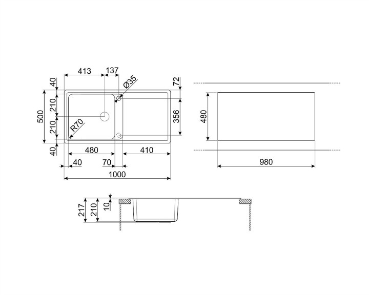 SMEG plautuvė LZ150P  | 2