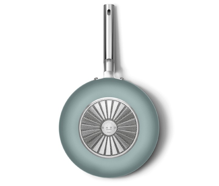 SMEG keptuvė, WOK, smaragdo spalvos Ø 30 cm | 5