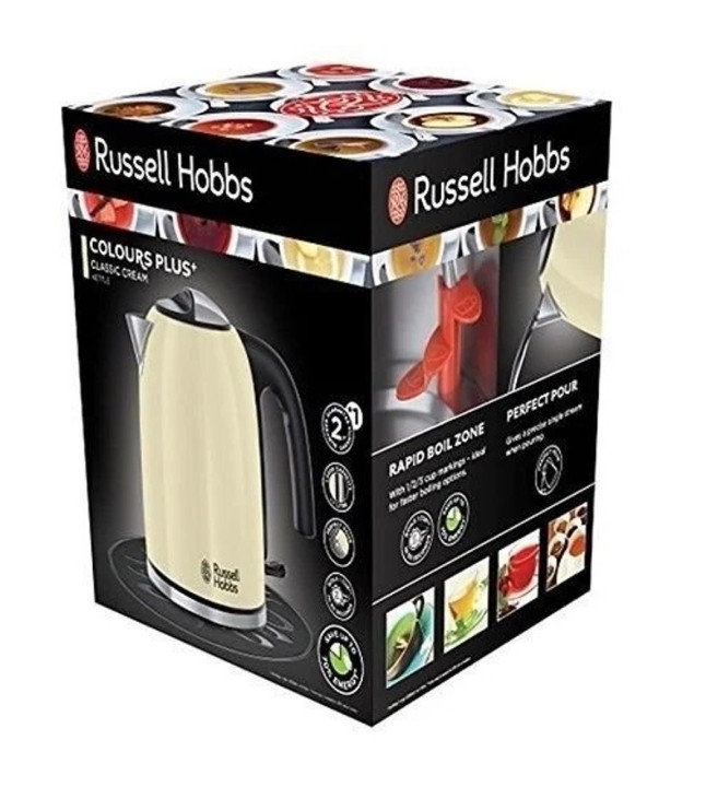 "Russell Hobbs" elektrinis virdulys "Classic Cream Plus", 1,7 l, 20415-70  | 8