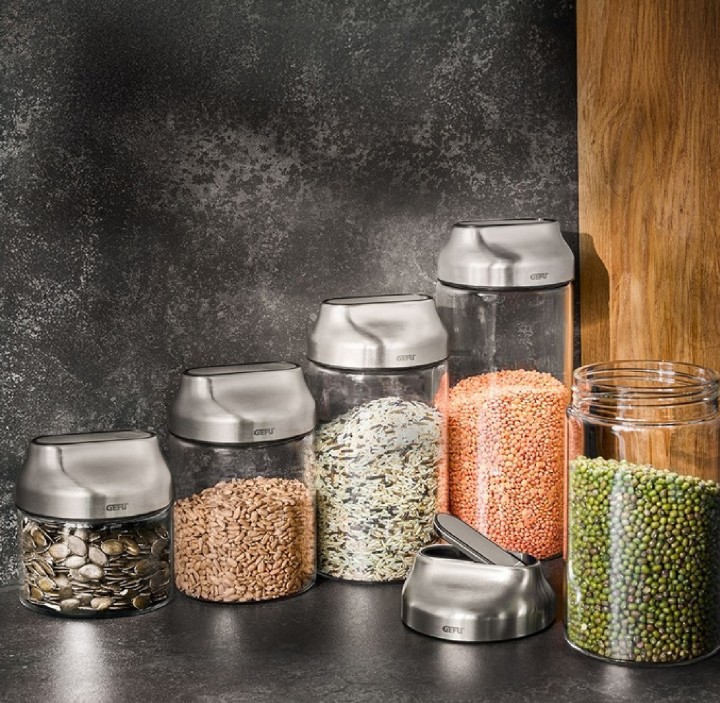 GEFU stiklinis indas biriems maisto produktams "Kippo" 10,5 cm | 2