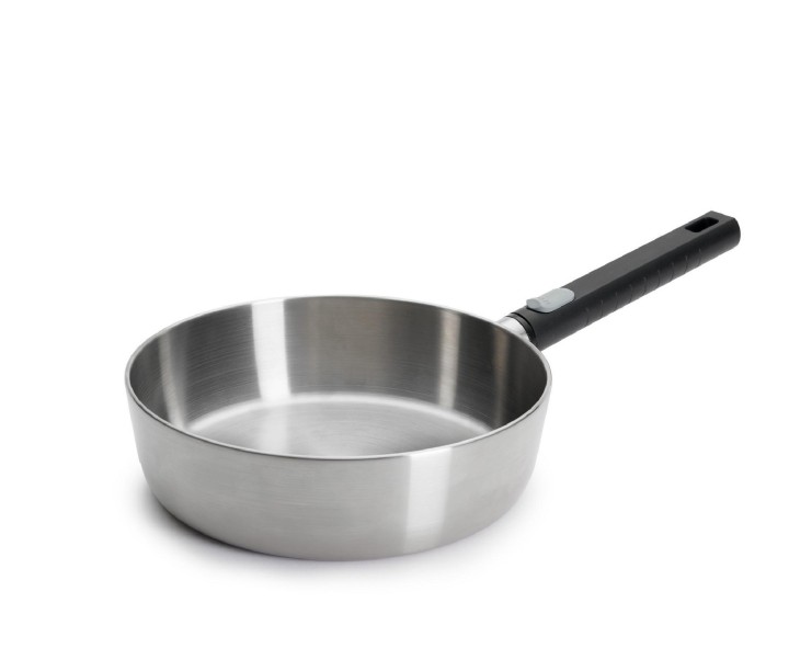 WOLL gili plieninė keptuvė "Logic steel Induction" Ø 24 cm | 1