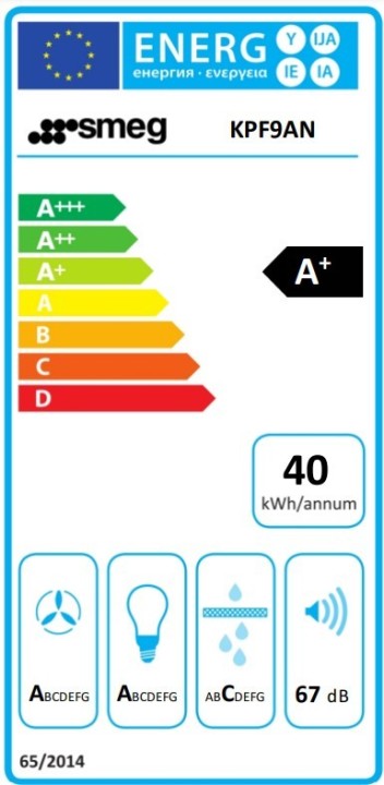 SMEG gartraukis KPF9AN  | 5