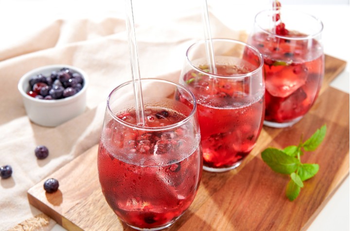 RITZENHOFF & BREKER stiklinių kokteiliui ir šiaudelių rinkinys "Gin", 8 dalys, 590 ml  | 3