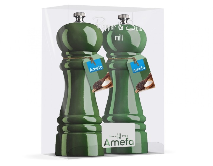 AMEFA medinių malūnėlių rinkinys "Classic", 2 vnt.  | 3