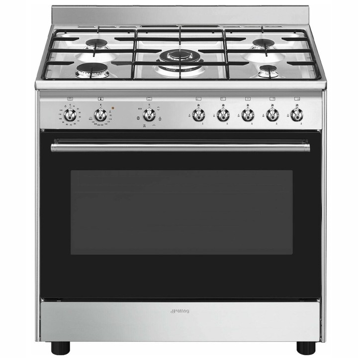 SMEG dujinė viryklė su elektrine orkaite CX90GM | 1