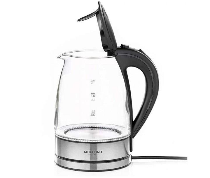 MICHELINO elektrinis virdulys su LED šviesa 1,7 l | 1