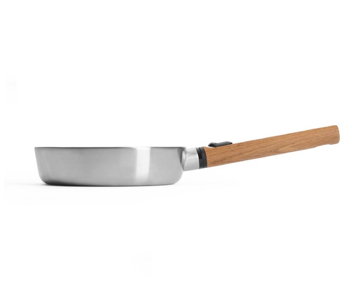 WOLL pusiau gili plieninė keptuvė "Logic steel Induction" Ø 20 cm | 4