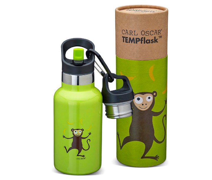 CARL OSCAR gertuvė su dviguba sienele "Lime Monkey"  | 2