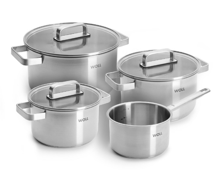 WOLL puodų rinkinys "Steel", 7-ios dalys  | 1
