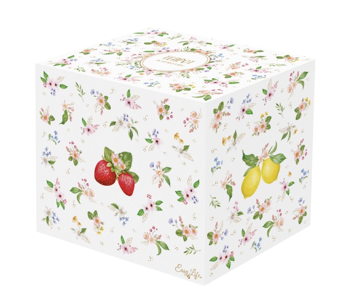 EASY LIFE porcelianinis arbatinukas "Fancy Fruit", 850 ml  | 3