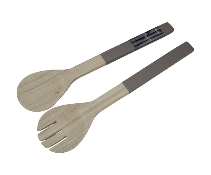 GUSTA bambuko pluošto įrankiai salotoms, 2 dalys  | 1