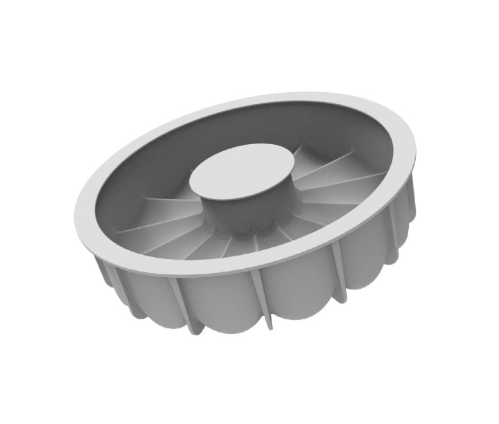 SILIKOMART silikoninė kepimo forma "Grazia", Ø 22 cm (viso: 1,45 l) | 1