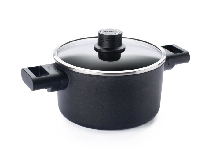 WOLL gilus liejinio puodas su dangčiu „Diamond QXR eco Logic Induction" Ø 20 cm, 3 l | 1