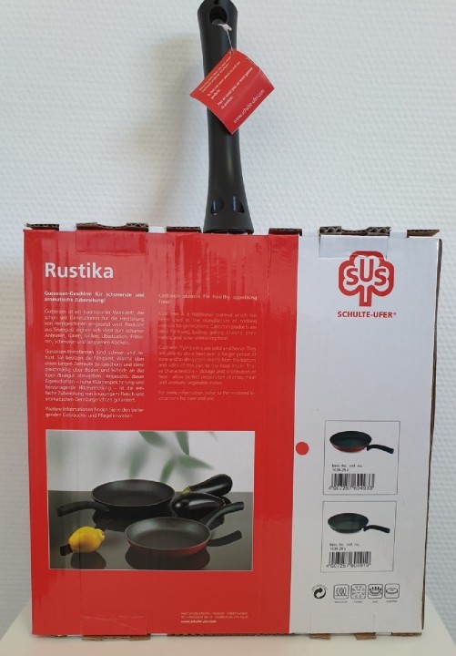 SCHULTE-UFER ketaus keptuvė "Rustika" Ø 28 cm | 2