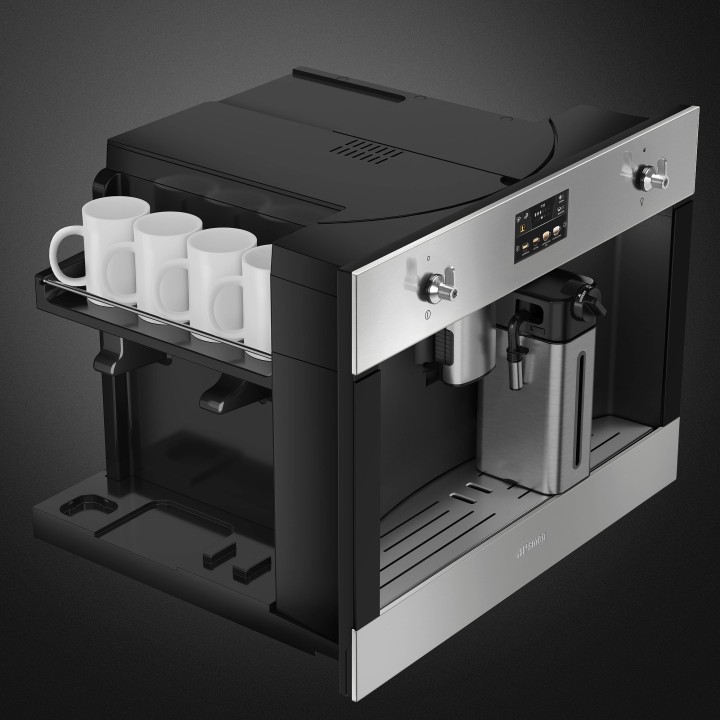 SMEG įmontuojamas kavos virimo aparatas CMS4303X  | 3