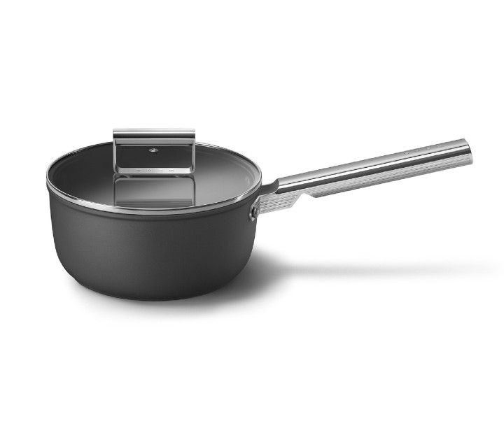 SMEG prikaistuvis su dangčiu, juodos spalvos Ø 20 cm, 3,1 l | 1