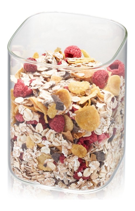 GEFU stiklinis indas biriems maisto produktams "Pantry" 11x11x13,5 cm | 4