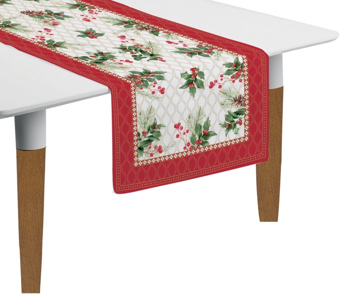 EASY LIFE stalo takeliai "Christmas berries" 2 vnt., 140 x 45 cm | 1