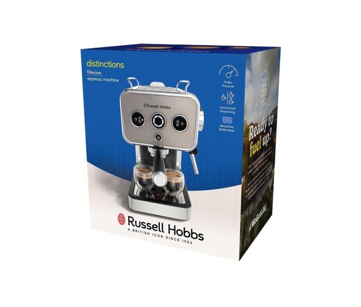 "Russell Hobbs" kavos virimo aparatas "Distinction Titanium", 26452-56 | 10