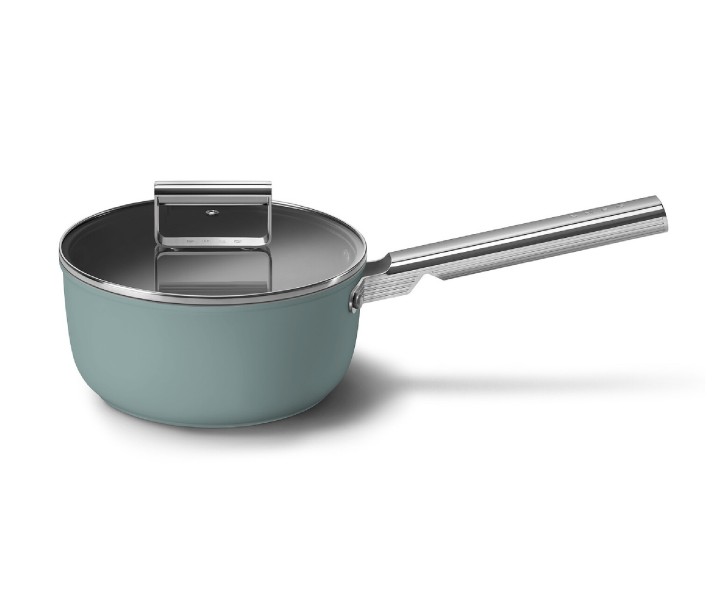 SMEG prikaistuvis su dangčiu, smaragdo spalvos Ø 20 cm, 3,1 l | 1