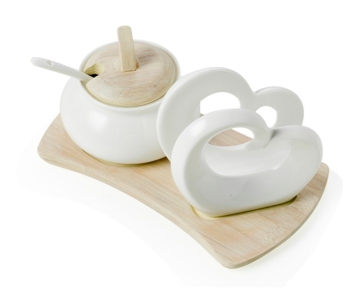 BRANDANI servetėlių laikiklio ir cukrinės rinkinys "Bamboo"  | 1