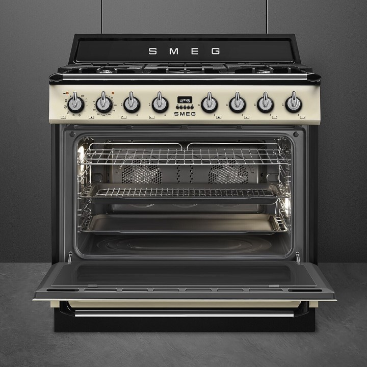 SMEG dujinė viryklė su elektrine orkaite  | 5