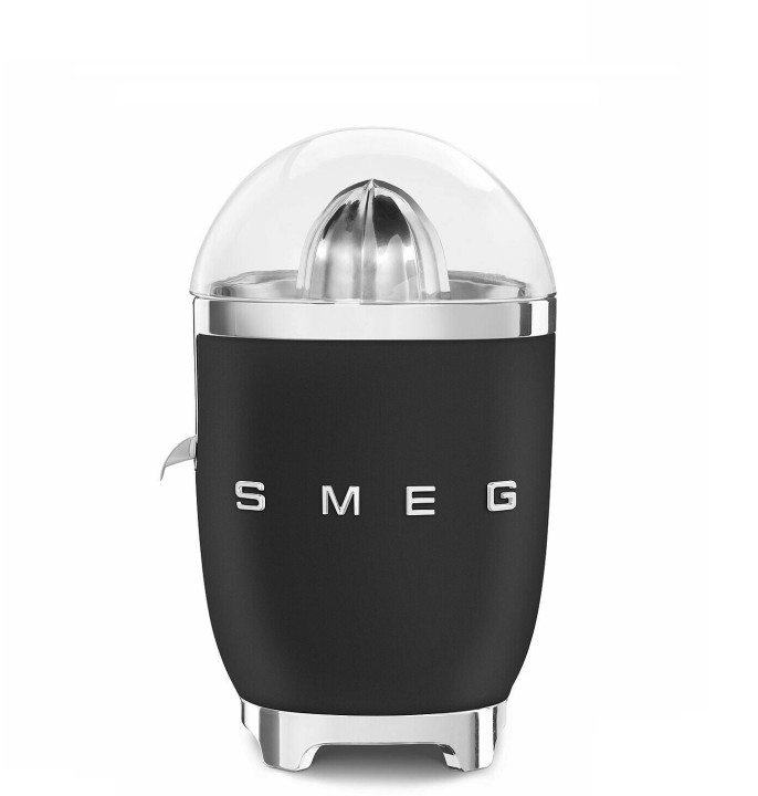 SMEG sulčiaspaudė citrusiniams vaisiams CJF01BLMEU, (juoda matinė)  | 1