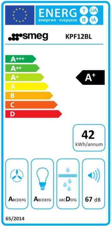 SMEG gartraukis KPF12BL  | 5