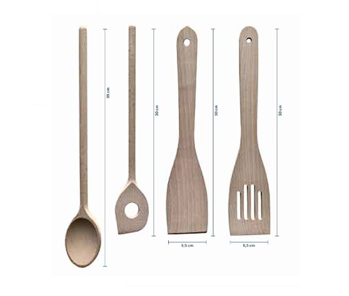 KELA virtuvės įrankių rinkinys ''Maribor'', 4 vnt.  | 2