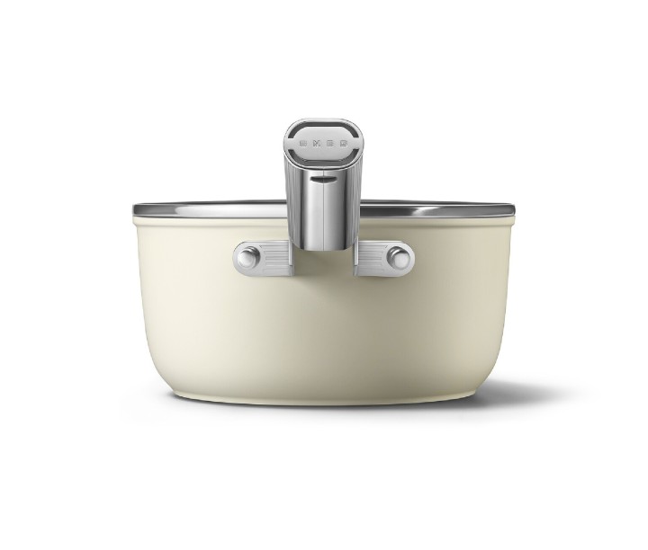 SMEG prikaistuvis su dangčiu, kreminės spalvos Ø 20 cm, 3,1 l | 3