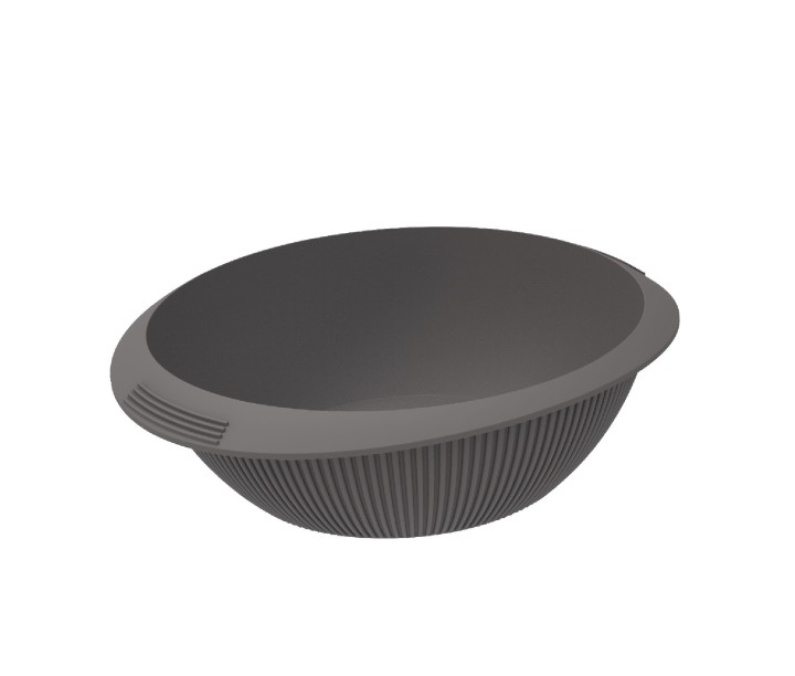 SILIKOMART silikoninė kepimo forma karšto oro gruzdintuvei "Silfry Bowl" Ø 18,5 cm (viso: 1,2 l) | 1